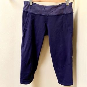 Lululemon capri crop leggings